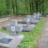 Groby polskich i radzieckich żołnierzy, który zginęli w bitwie nad Branwią.